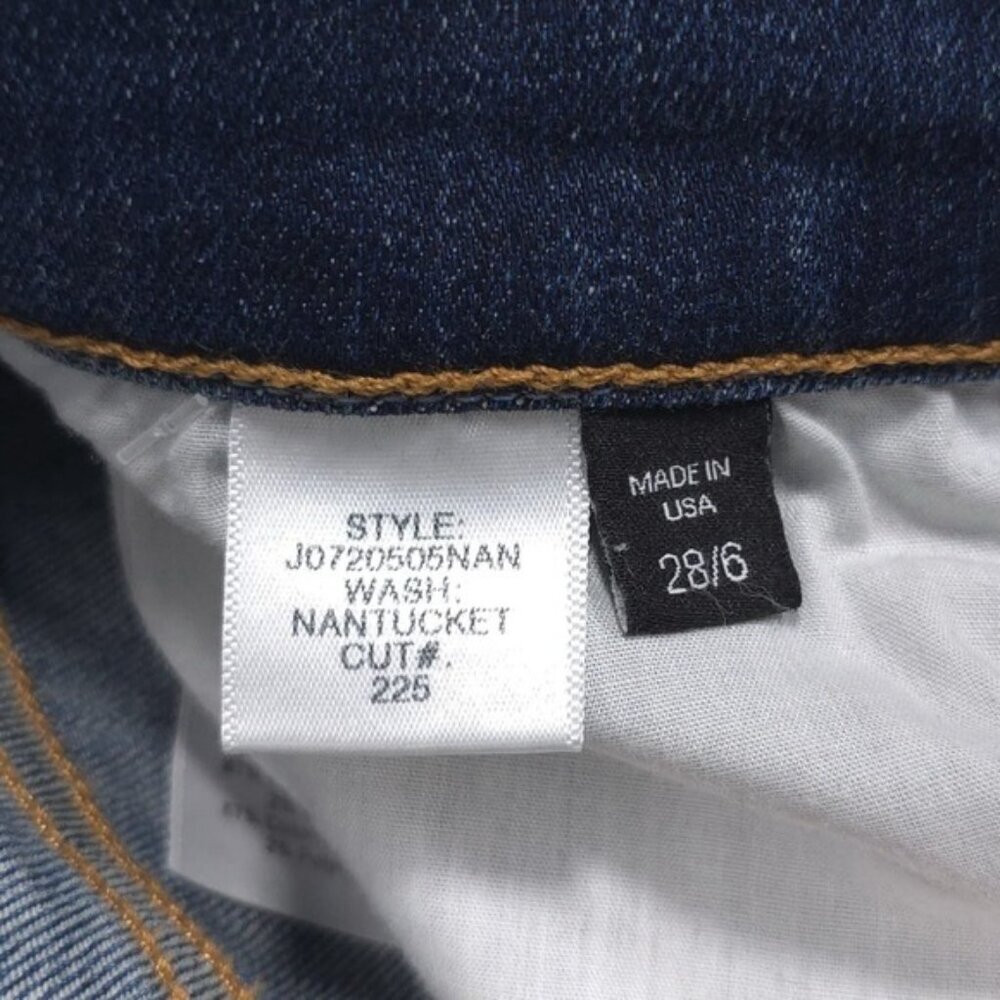 VERONICA BEARD Women's Kate High Rise Size 28/6 Nantucket Jeans USA MADE - Picture 11 of 13